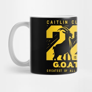 Caitlin Clark  22 is the GOAT Mug